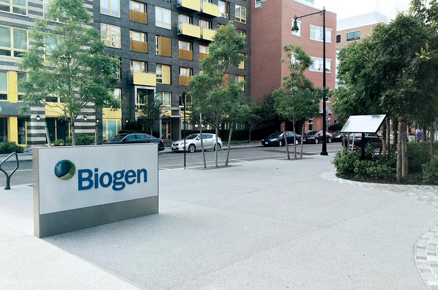 Biogen Solar Branding Signage
