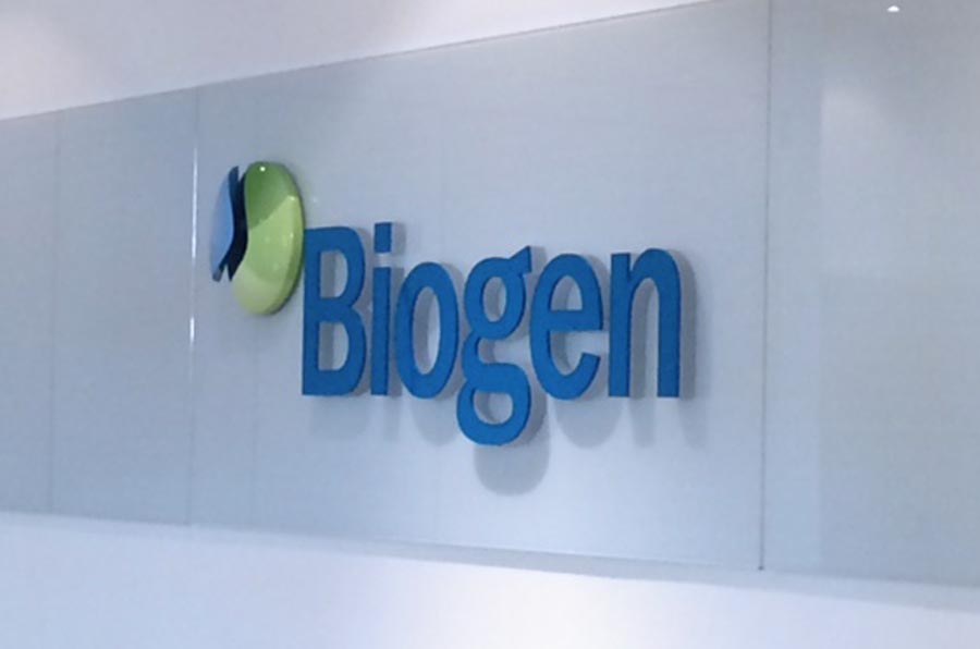 Biogen Illuminated Signage