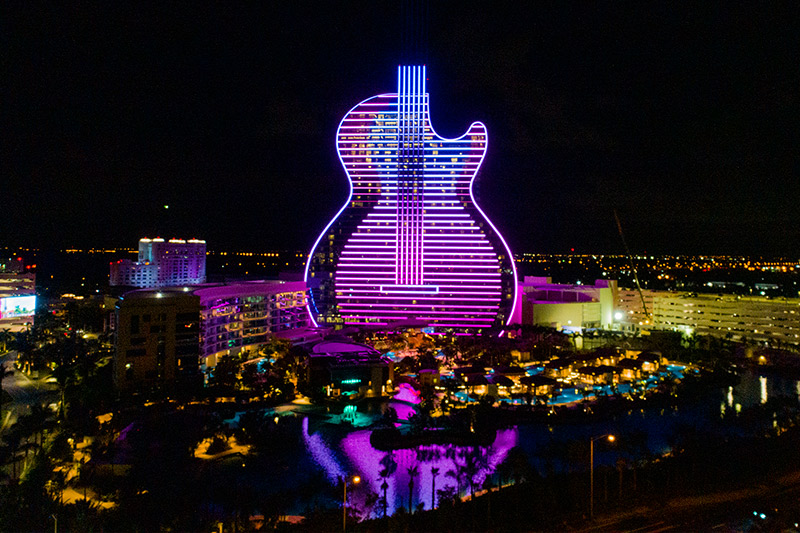 Seminole Hard Rock Guitar Hotel