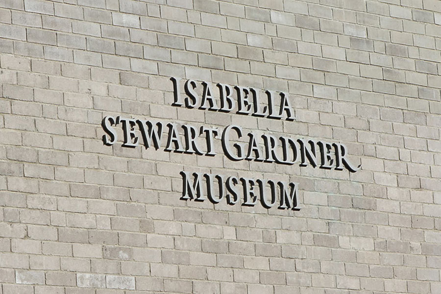 Isabella Stewart Gardner Signage