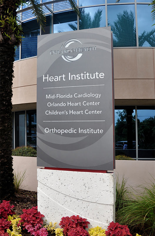 Orlando Health Campus Signage