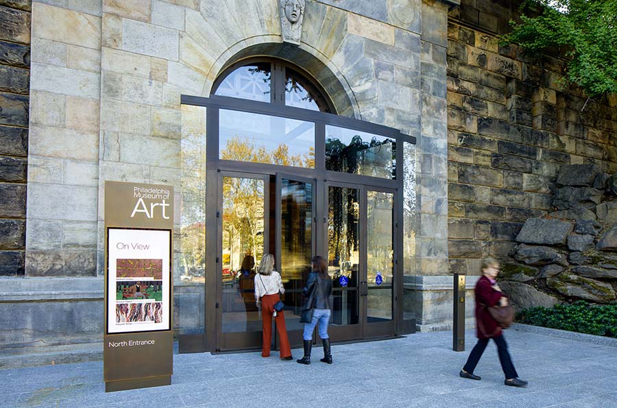 Philadelphia Museum of Art Freestanding Kiosk